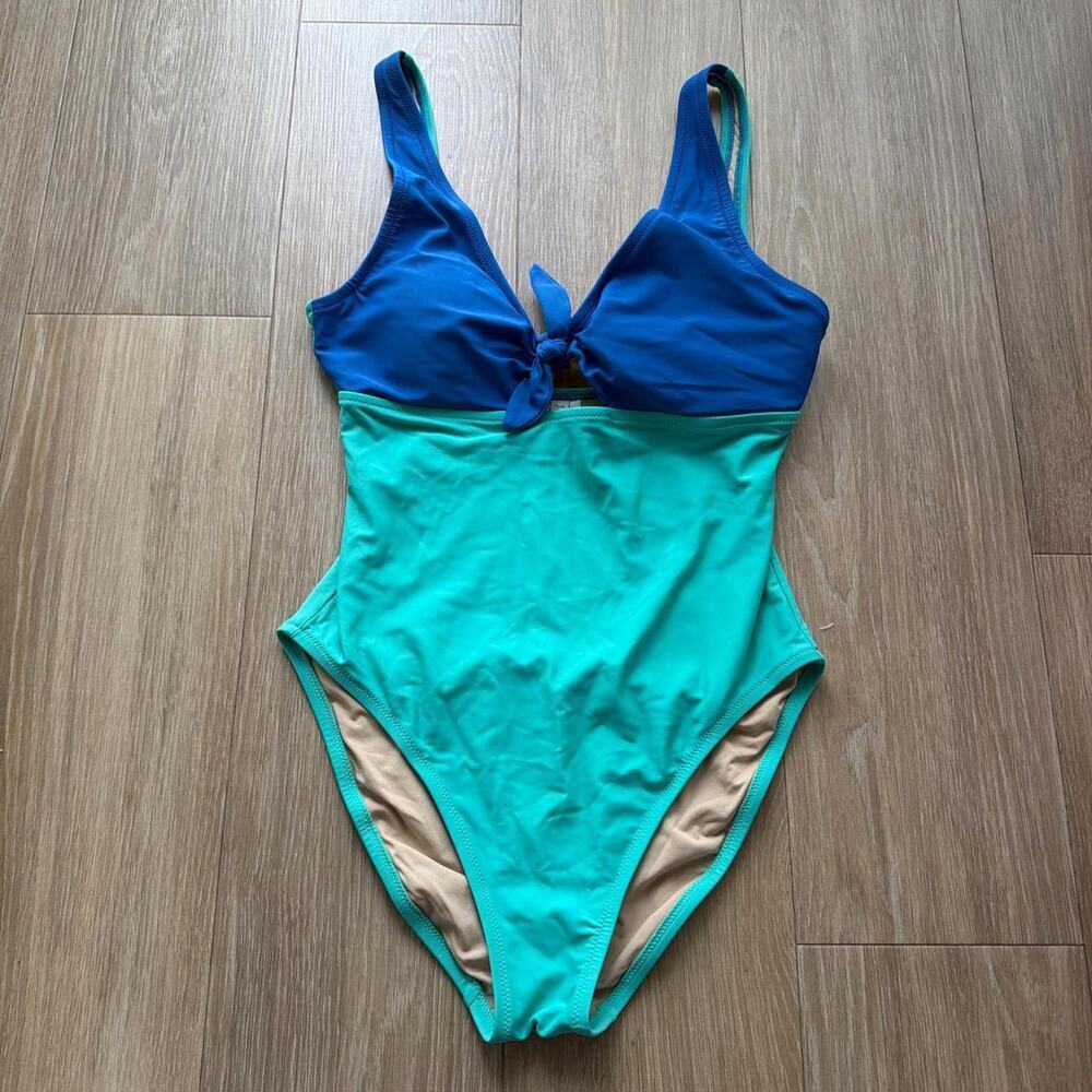 J crew factory cut out One Piece  Swimsuit Size M